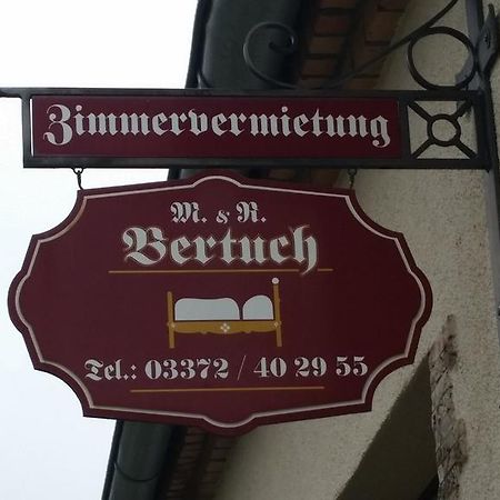 Zimmervermietung M&R Bertuch 주터복 외부 사진